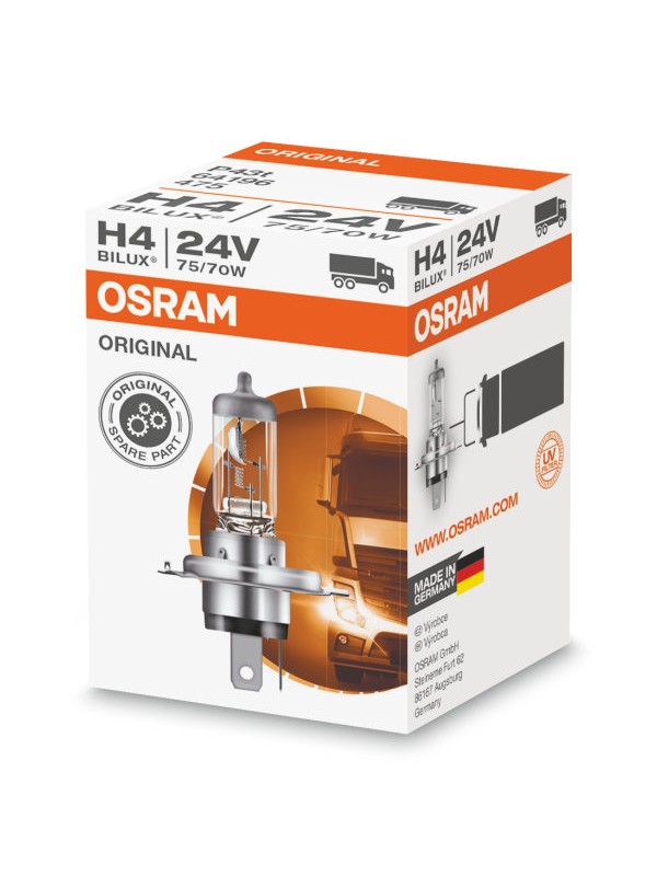 ŽARNICA OSRAM HALOGEN H4 94196 75/70W 24V P43T FS1